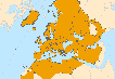 map of participating countries